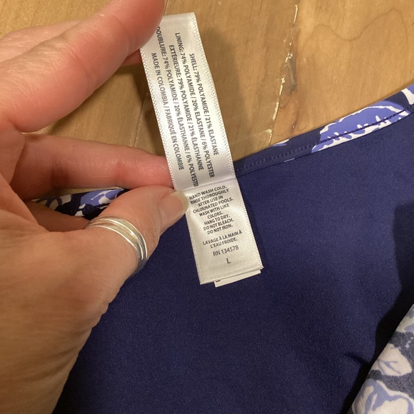 VINYARD VINES Bathing/Swimsuit Sz L - Picture 7 of 8